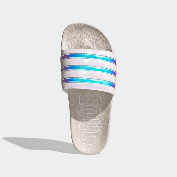 adidas adilette out loud
